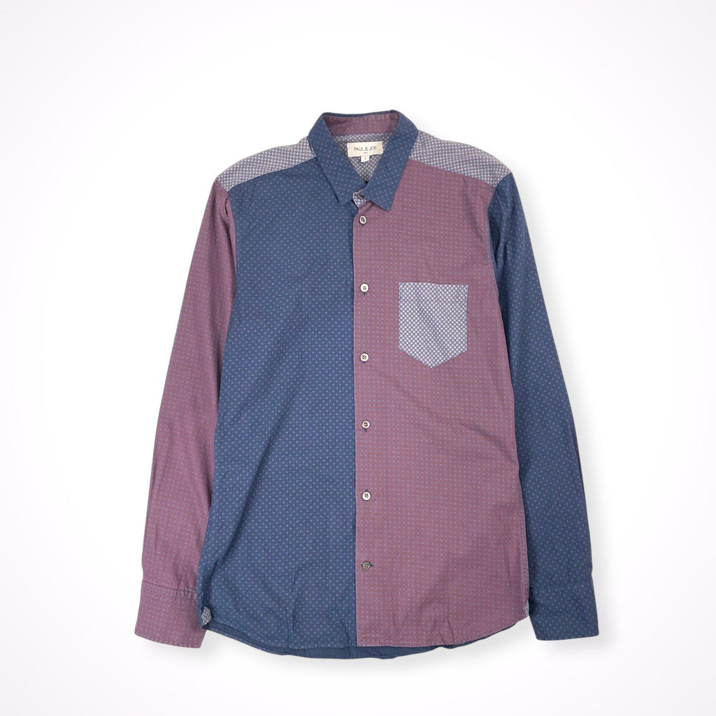 PAUL＆JOE / 切替ペイズリーシャツ 参考定価：38,000程度 SIZE:S