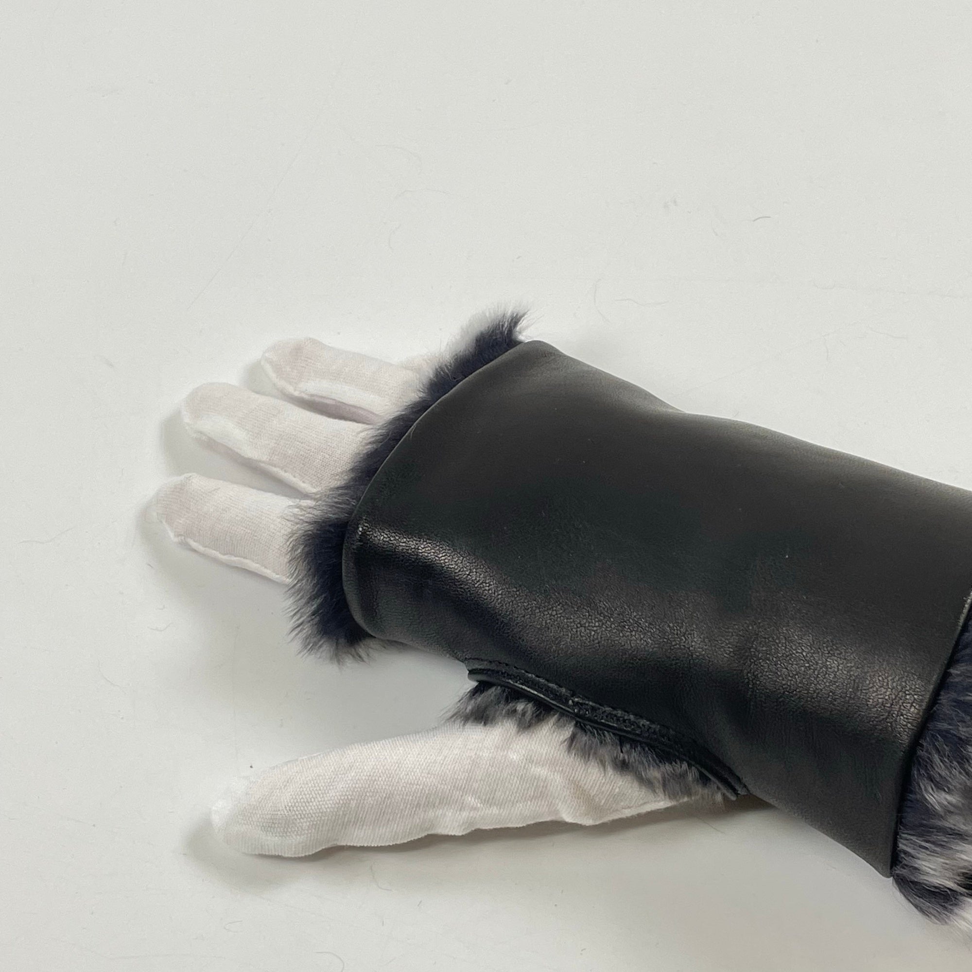 GUANTI GIGLIO FIORENTINO / レザー×ファーグローブ 参考定価：30,000程度