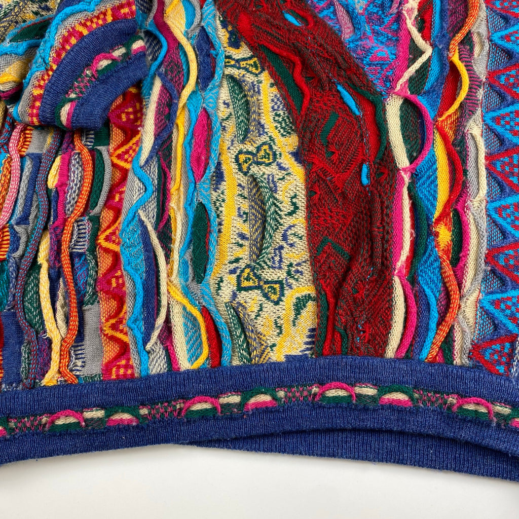 90s BONZO ボンゾ / ヴィンテージ 3Dニット SIZE:XL