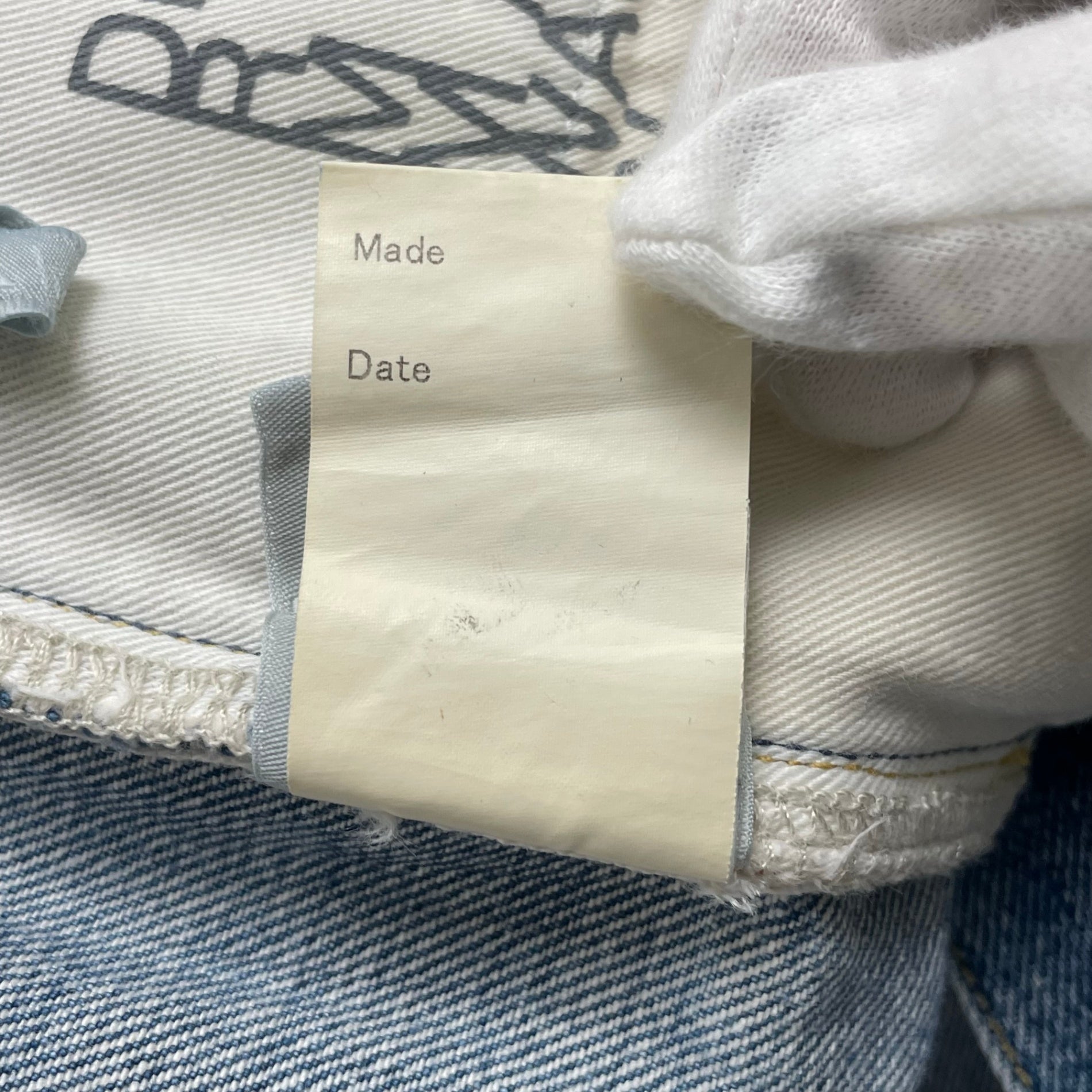 lideal リディアル / Prismダメージ加工デニムパンツ 参考定価：20,000程度 SIZE:W85