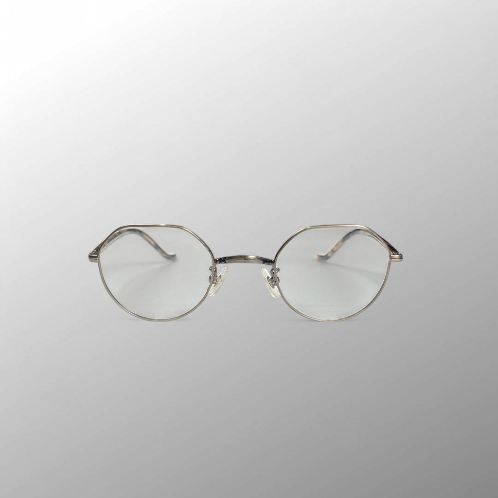 【美品】 井戸多美男 × 金子眼鏡 職人シリーズ / クラウンパント T468 ATS 度なしクリアレンズ 参考定価：36,000+tax