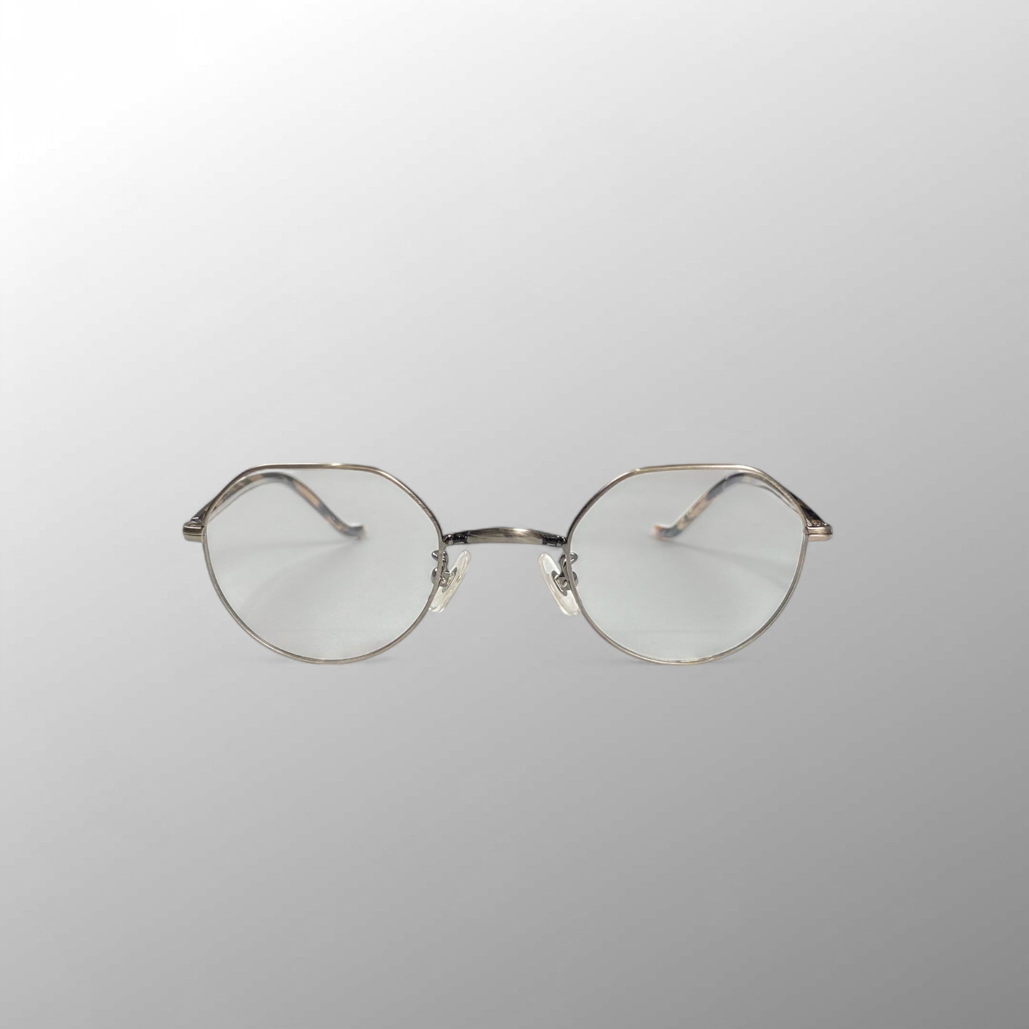 【美品】 井戸多美男 × 金子眼鏡 職人シリーズ / クラウンパント T468 ATS 度なしクリアレンズ 参考定価：36,000+tax