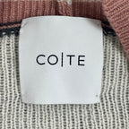CO|TE / カシミヤMIXレタードカーディガン 参考定価：60,000程度 SIZE：40
