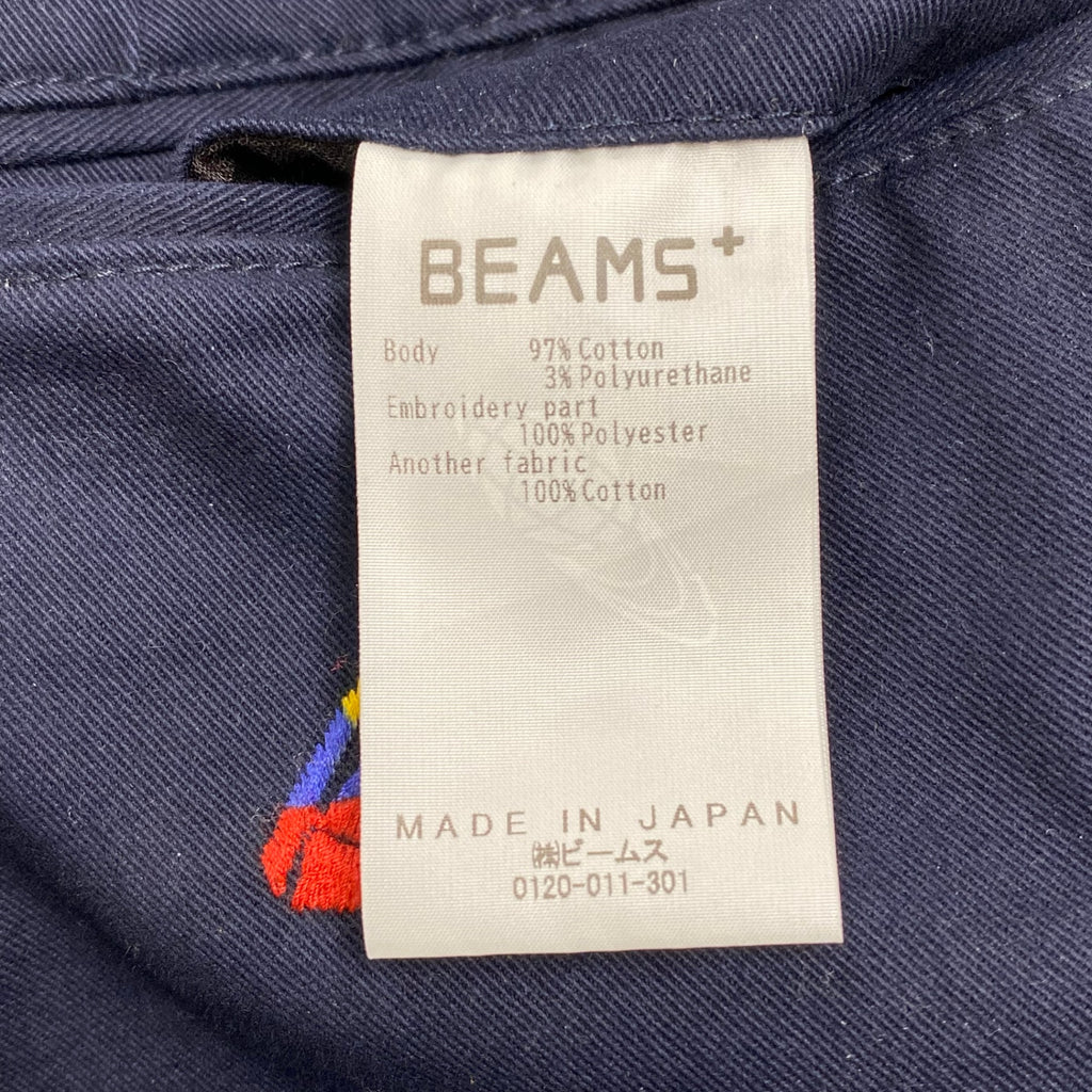 BEAMS PLUS ビームスプラス / 5ポケット エンブロイダリー チノパン タグ付 参考定価：38,000+tax SIZE:M