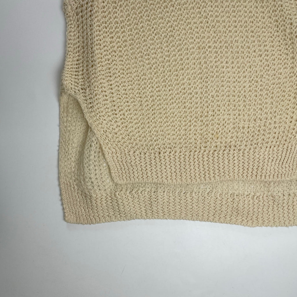unfil アンフィル / ペーパーメリノ ローゲージクルーネックニット 参考定価：25,000+tax SIZE:1