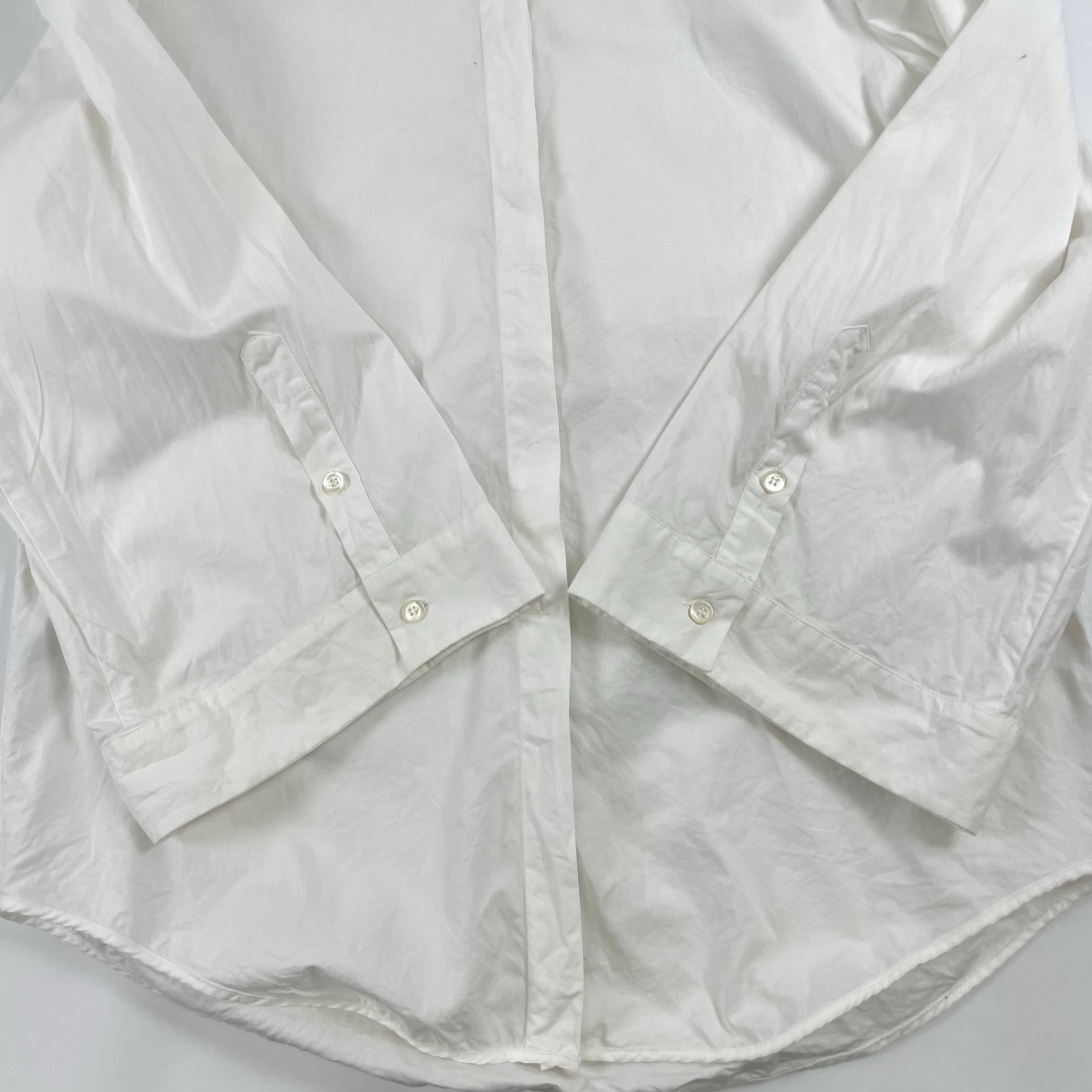 TOMASO Stefanelli / フレアスリーブビッグシャツ 参考定価：60,000程度 SIZE:40