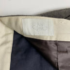 URU ウル / ウールリネンスラックス ハイドストライプ 16FUP09 参考定価：28,000+tax