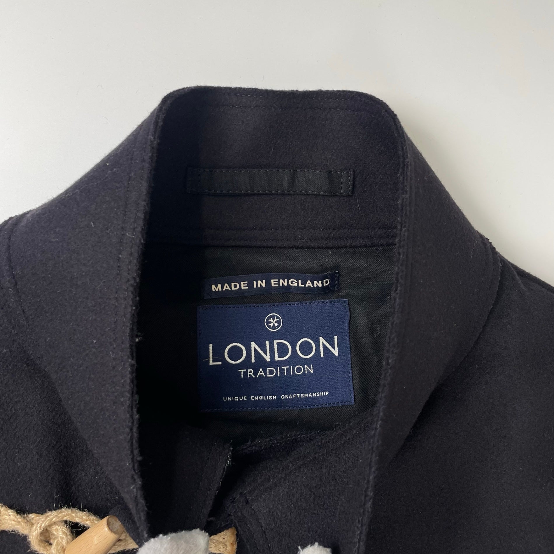 LONDON TRADITION ロンドン トラディション / 別注ダッフルコート ネイビー 参考定価：60,000程度 SIZE：L