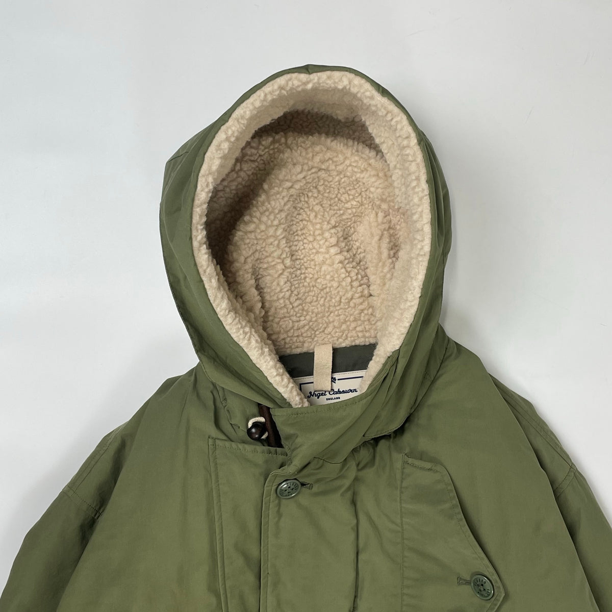 Nigel Cabourn × CLOSED / インサレーションミリタリーコート 参考定価：130,000+tax SIZE:S(L程度)