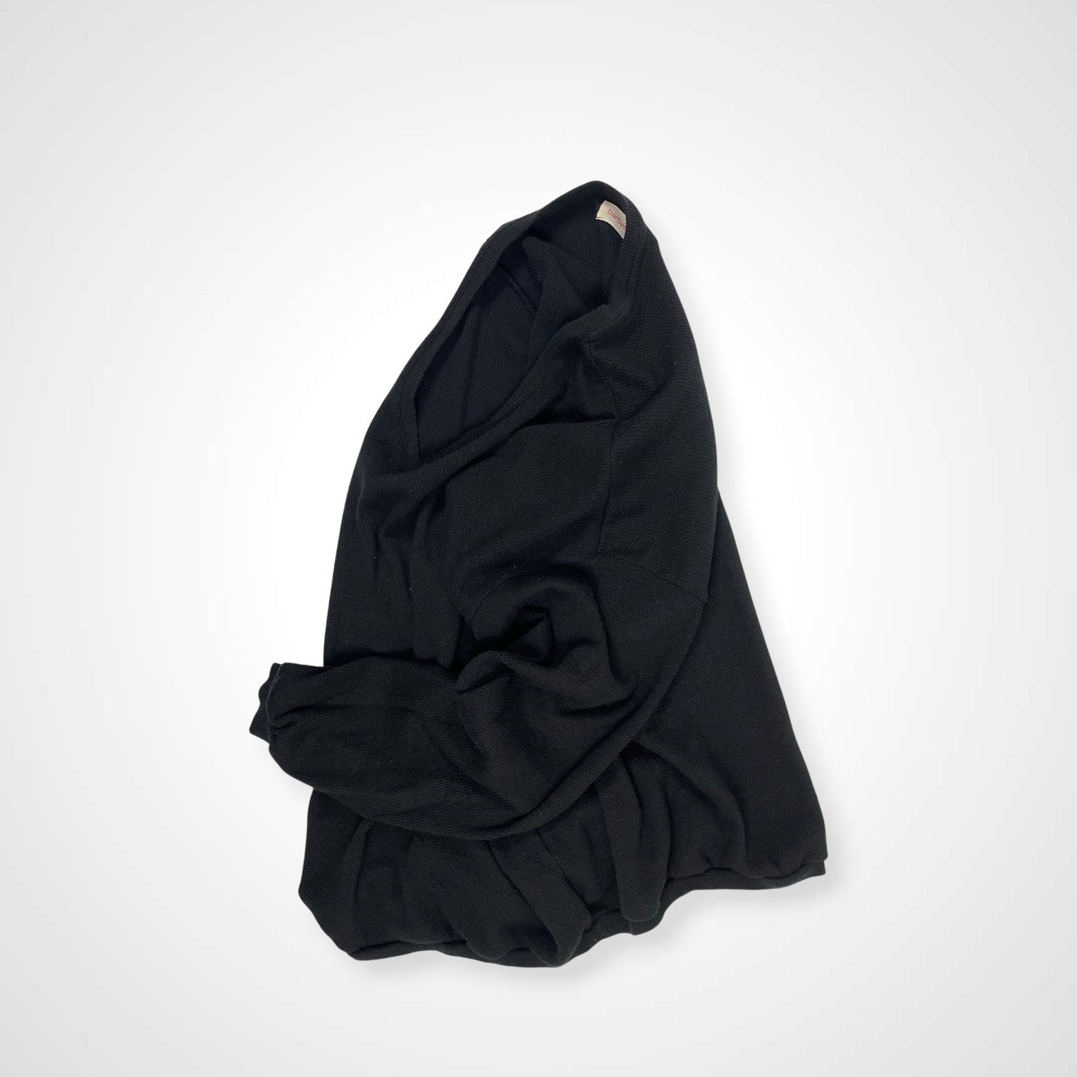 barbell object バーベルオブジェクト / nep v top サーマルVネックカットソー bo-05c01 ブラック 25AW SIZE：2