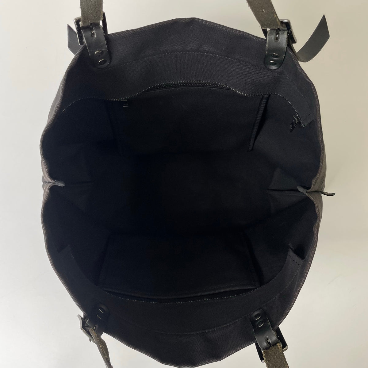 wjk / キャンバス×レザートートバッグ 参考定価：16,000+tax