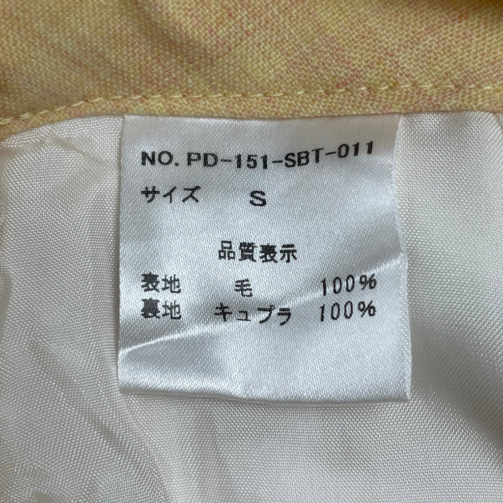 PHINGERIN フィンガリン / 2タックスラックス イエロー 参考定価：25,000程度 SIZE:S