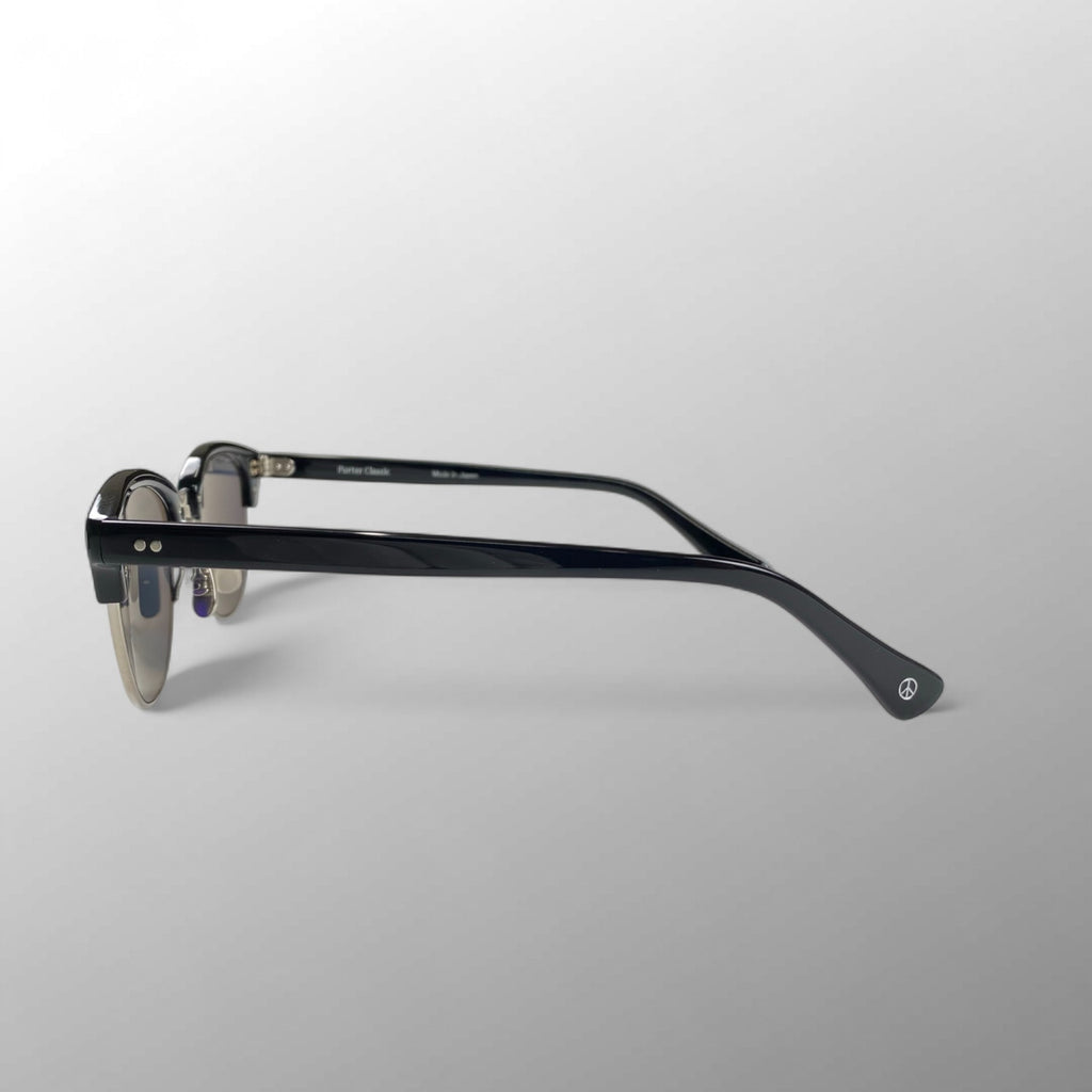 金子眼鏡 × porter Classic ポータークラシック / Smith Rivet collection サーモント サングラス 度なし 参考定価：65,000+tax SIZE:48□20-147