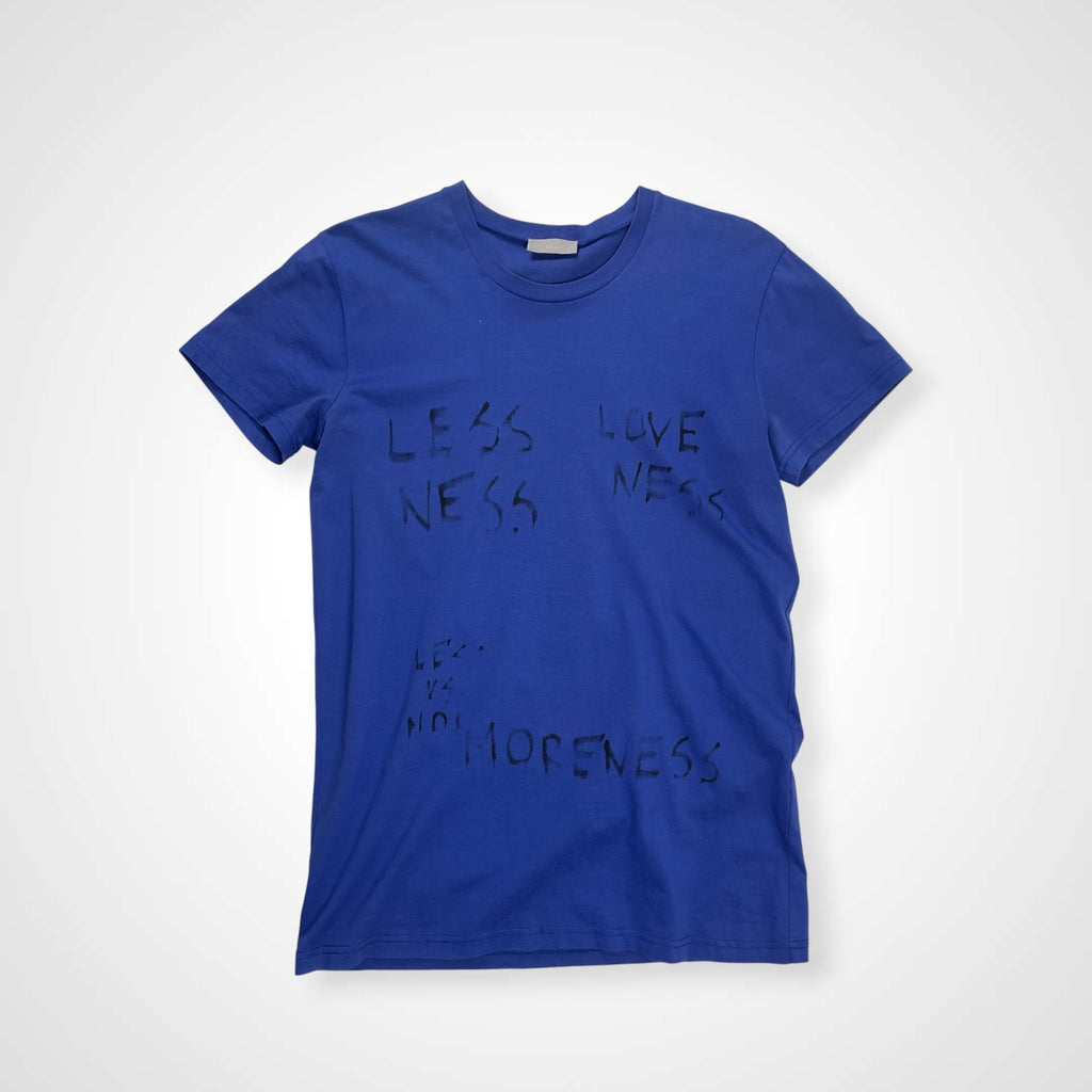 DIOR HOMME ディオール オム / message print tee Tシャツ クリス期 参考定価：50,000程度 SIZE:S