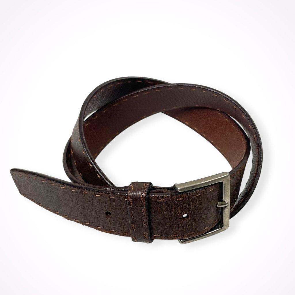 Ermenegildo zegna / レザーベルト 参考定価：60,000程度 全長：108cm程度
