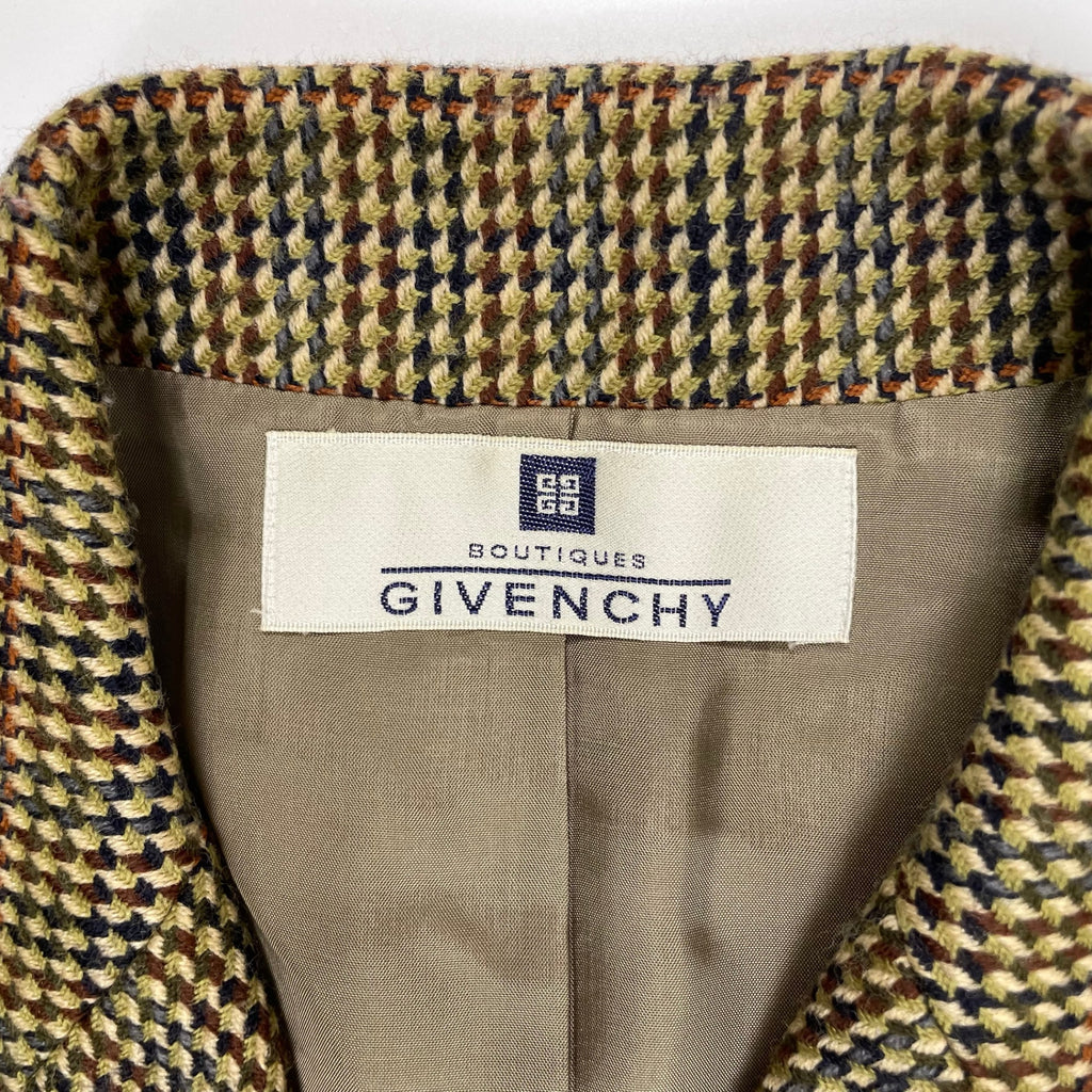 GIVENCHY BOUTIQUE ジバンシー ブティック / ヴィンテージツイードジャケット SIZE:42