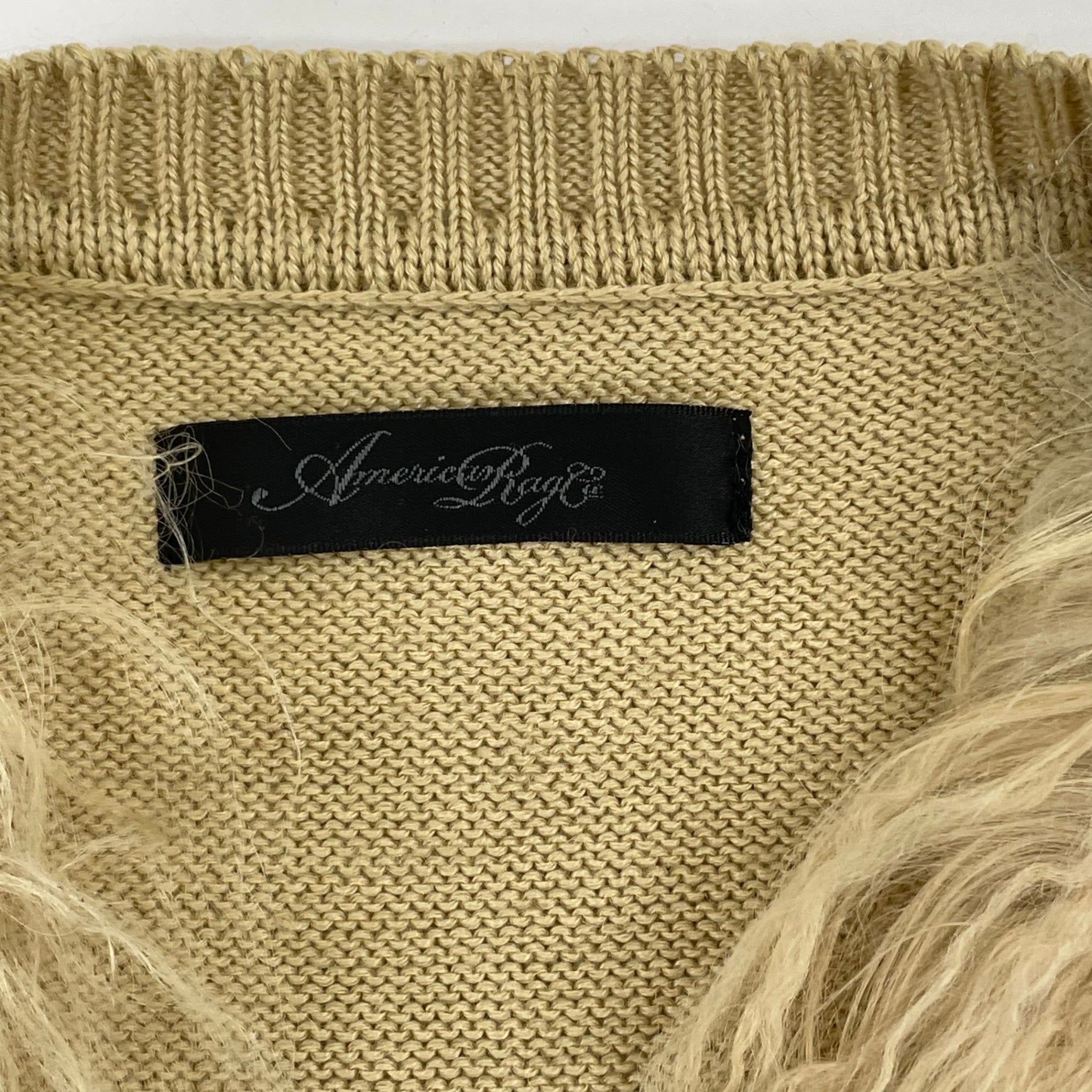 American Rag Cie / チベットラムファーベスト SIZE:M程度
