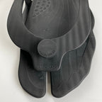 【カニエ ウエスト着用】 BALENCIAGA バレンシアガ / 足袋 ラバー サンダル ブラック 希少モデル  SIZE：27.5cm