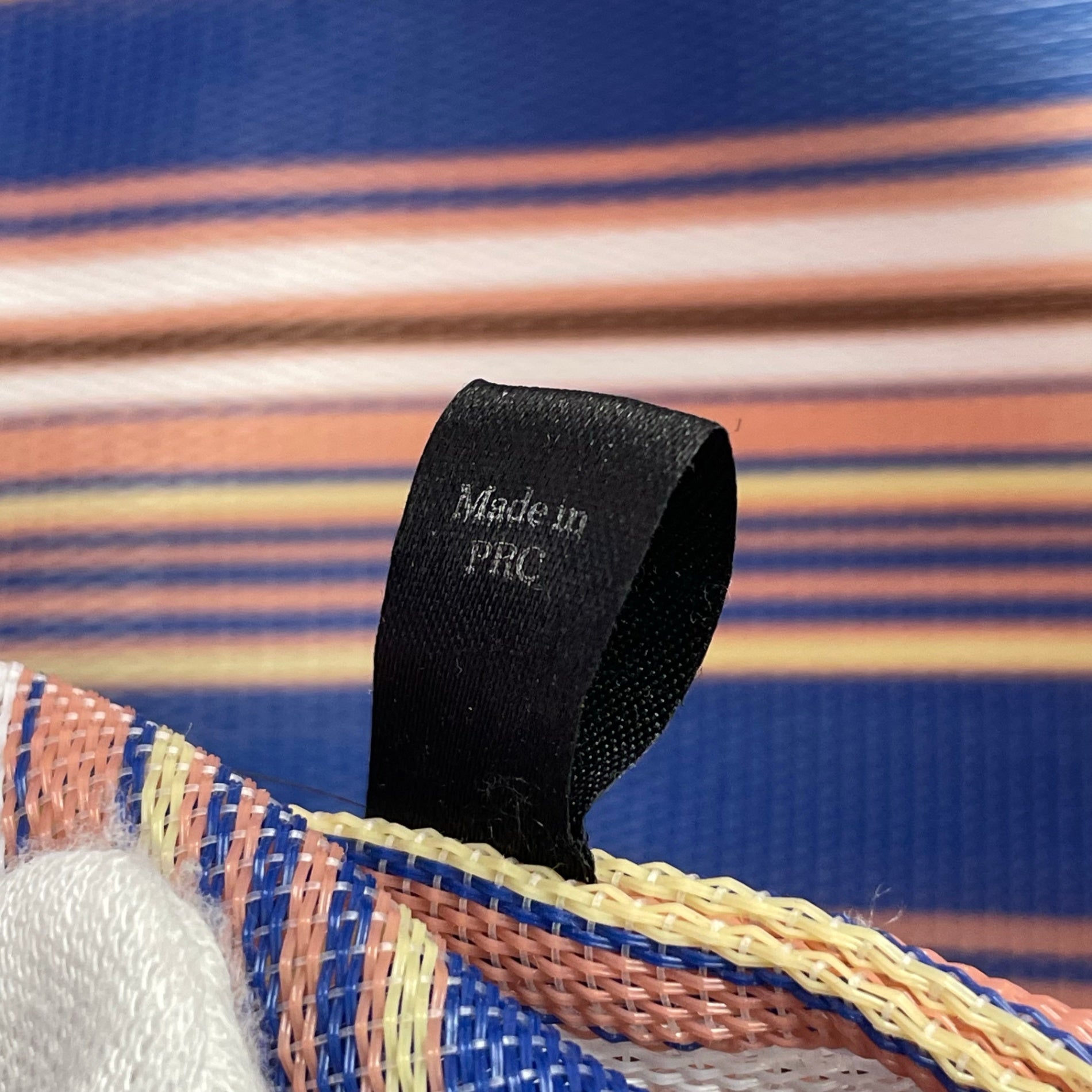 MARNI マルニ / MARKET STRIPE BAG フラワーカフェ 布袋・タグ付 参考定価：25,000程度