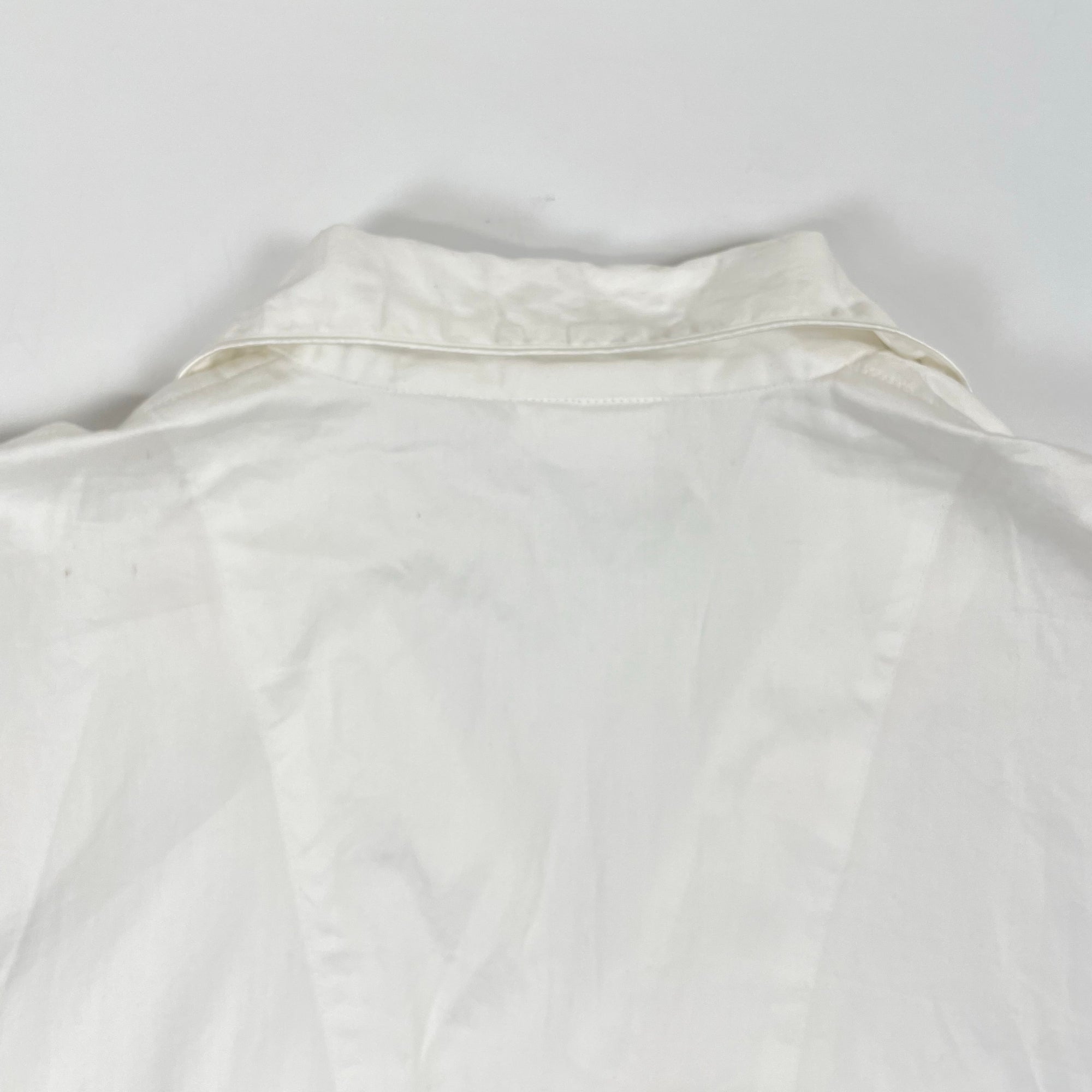 YVES DELORME / ユーロ コットンパジャマシャツ 参考定価：30,000程度 SIZE:L