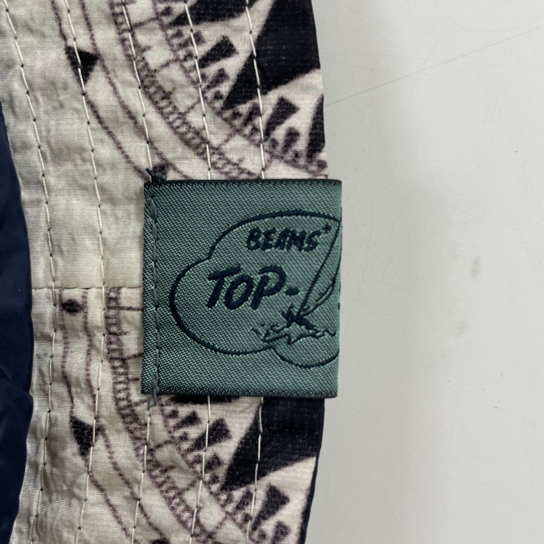 BEAMS PLUS × TOP SIDER / コラボ コンパス柄ハット