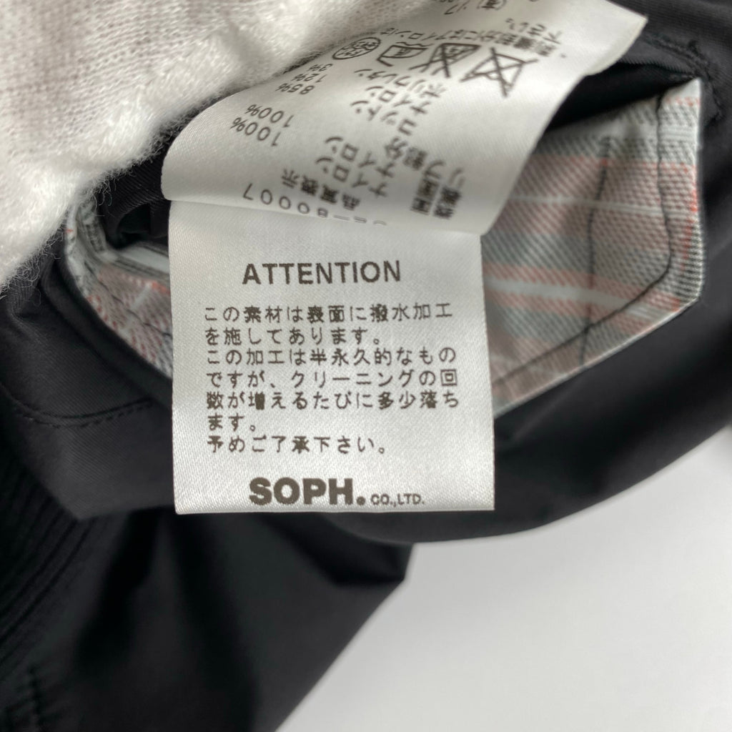 uniform experience ユニフォーム エクスペリメント / スウィングトップ 背面ヨークデザイン 裏地チェック柄 参考定価：40,000程度 SIZE: