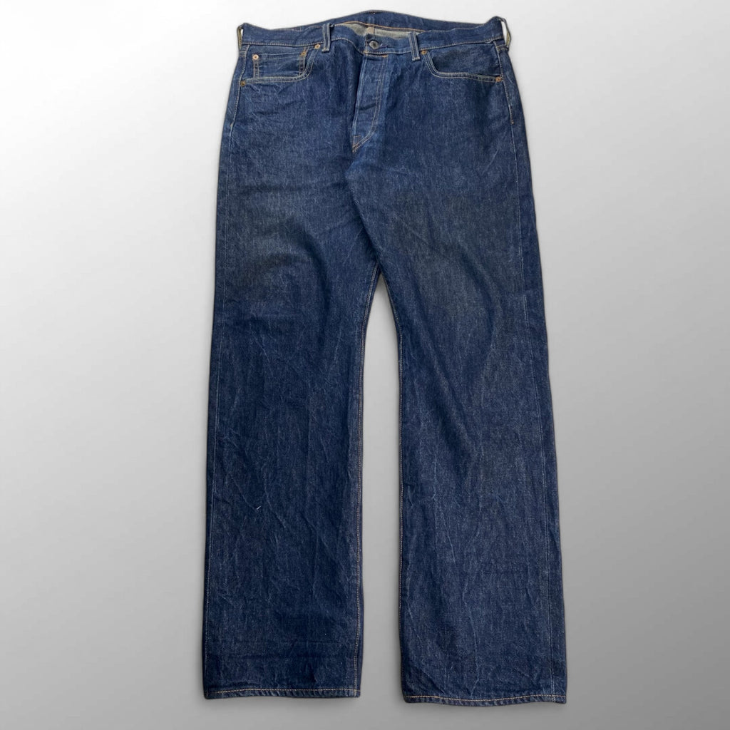 Levi's リーバイス / 501デニムパンツ コーンデニムホワイトオーク 濃紺 USA製 参考定価：23,000程度 SIZE：W36 L34
