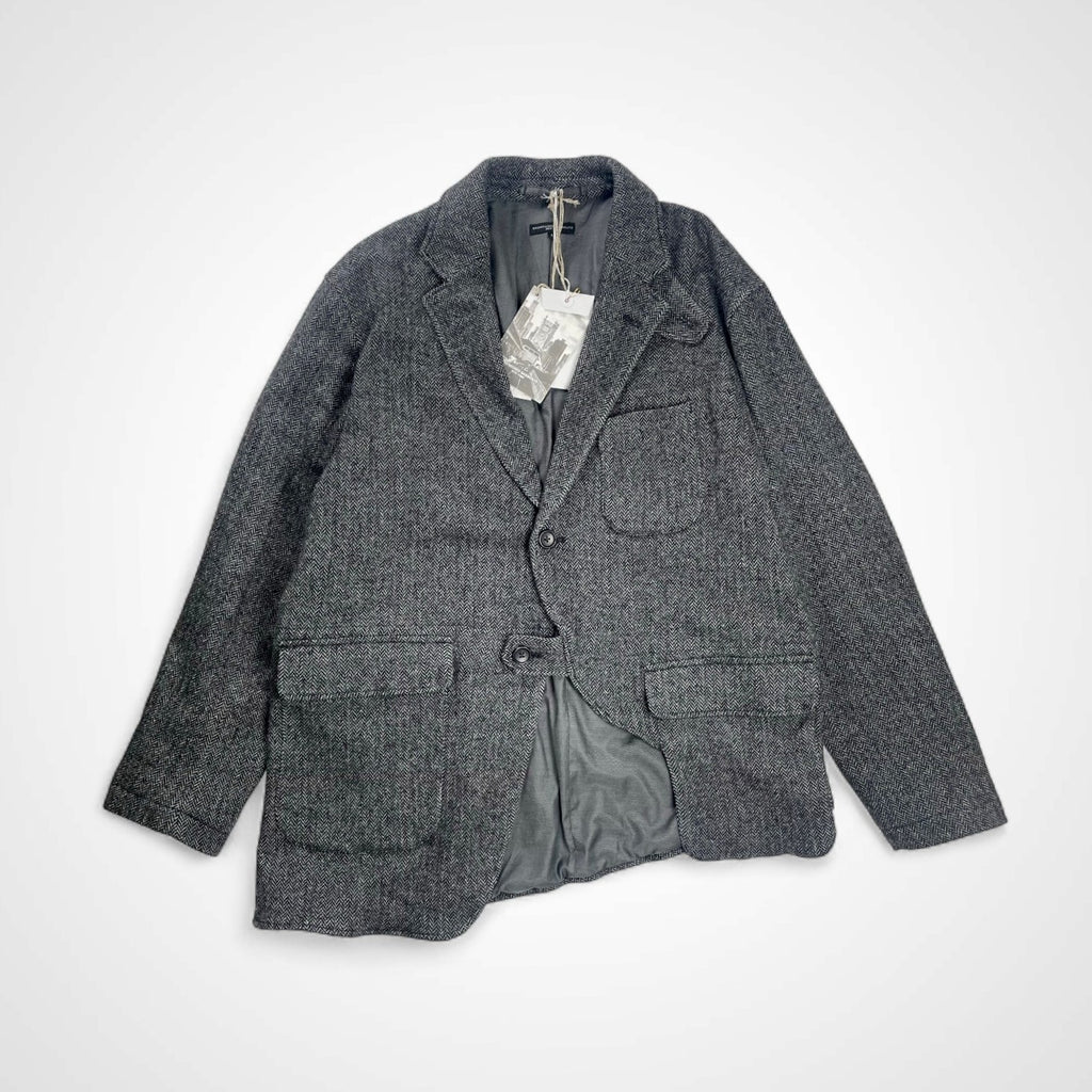 ENGINEERED GARMENTS エンジニアドガーメンツ / Slanted Jacket ヘリンボーンツイード 24AW 極美品 参考定価：68,000+tax SIZE:M