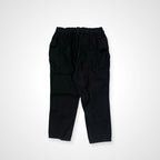 SAGE DE CRET サージュデクレ BEAMS取扱い / 製品染めコットンリネンカーゴパンツ 未使用品 ブラック 参考定価：22,000+tax SIZE:L
