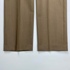 ROKU BEAUTY＆YOUTH ロク ビューティー＆ユース / スリットパンツニーカットスラックス 参考定価：31,000+tax SIZE:34