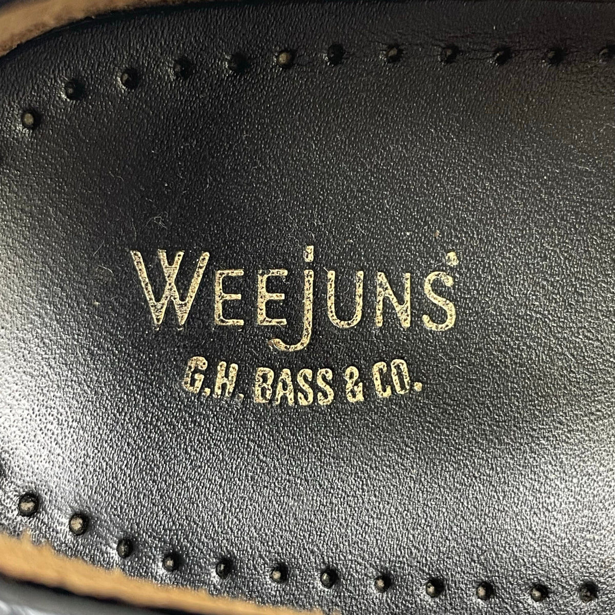 G.H.BASS / WEEJUNS BLACK PATENT 参考定価：32,000+tax SIZE:7
