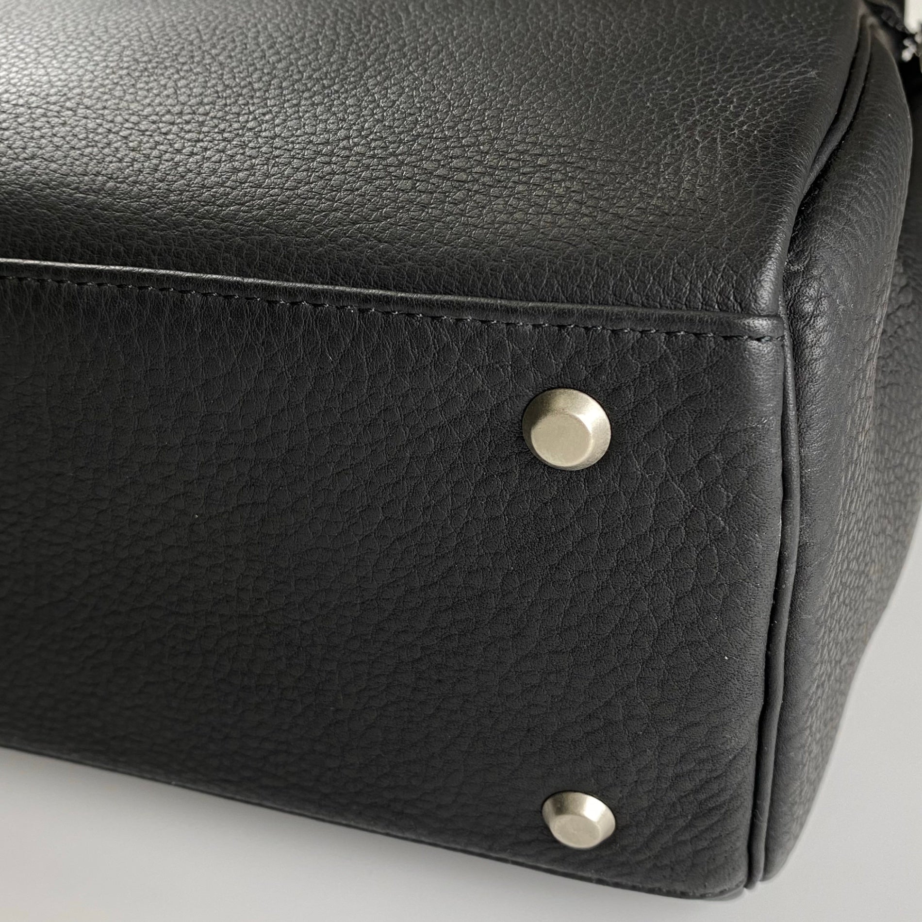 【未使用級】 NEIGHBORHOOD × PORTER / VOYAGER/L-TOTE ボヤージャー レザーバッグ バーキン型