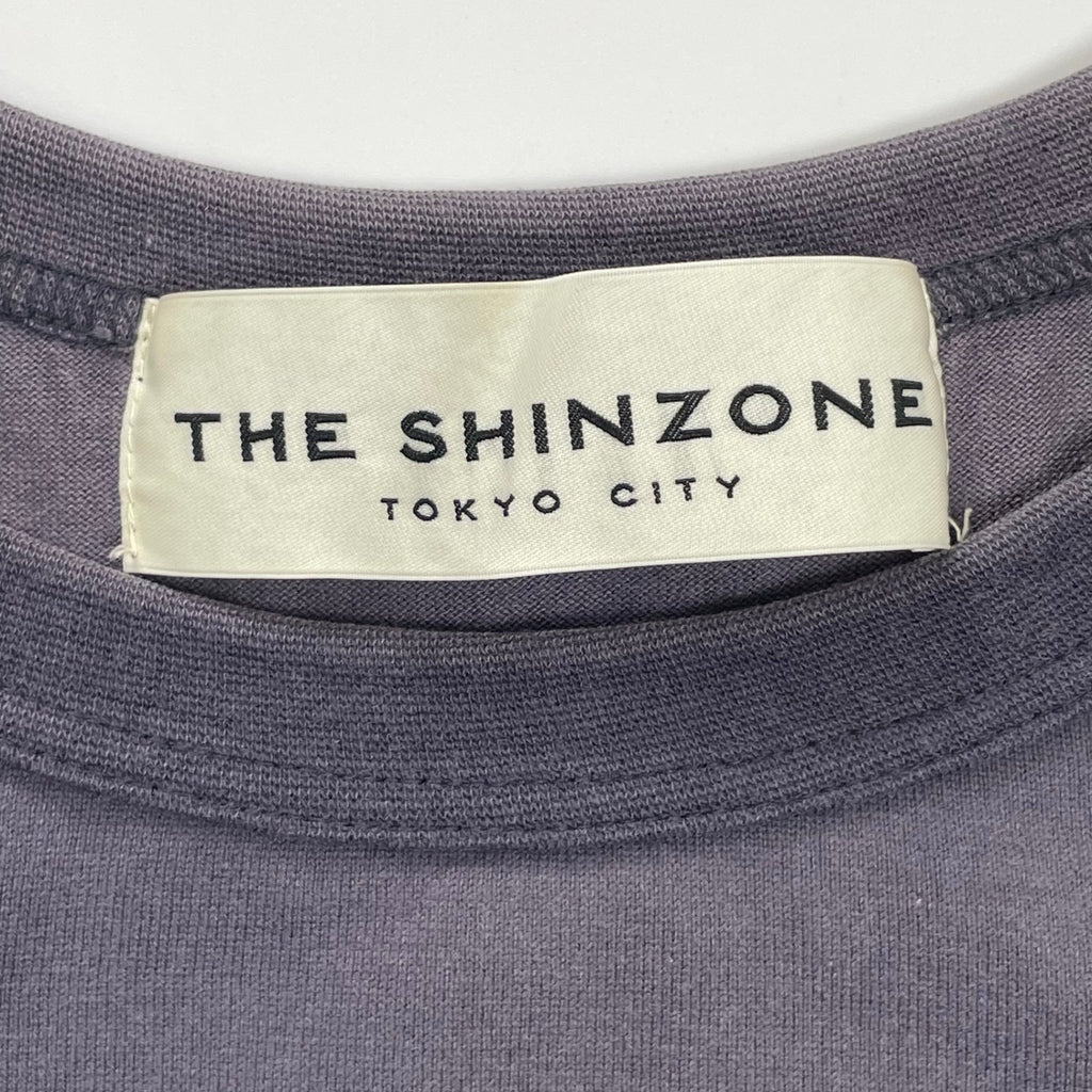 THE SHINZONE ザ シンゾーン / PITT ヴィンテージライクTEE Tシャツ ネイビー SIZE:FREE