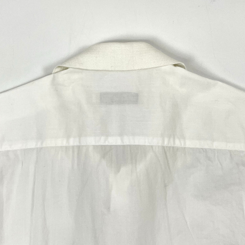 ERMANNO SCERVINO / 異素材MIXシャツ 参考定価：75,000程度 SIZE:L程度