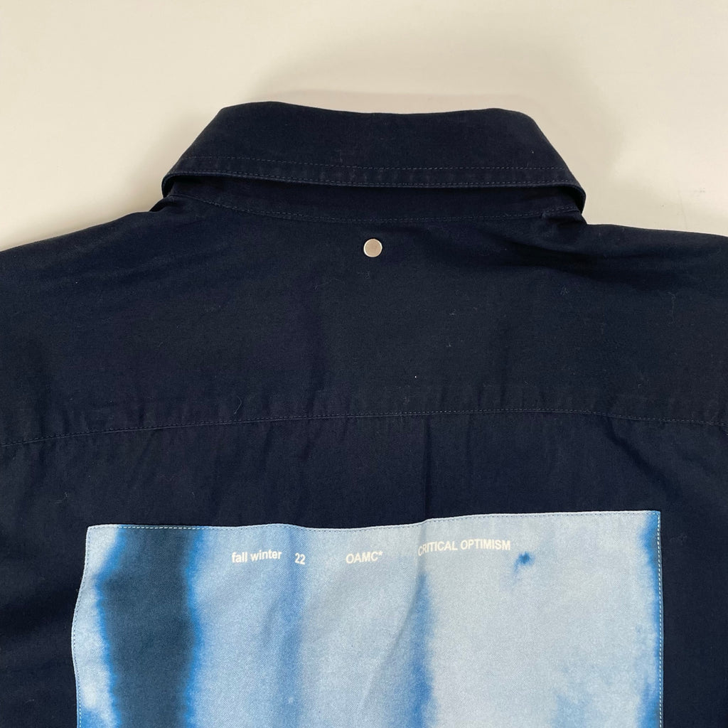 OAMC / system shirt ブラック 参考定価：60,000程度 SIZE:L