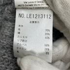 PESERICO ペゼリコ / シルクカシミヤMIXニット グレー 参考定価：100,000程度 SIZE:38