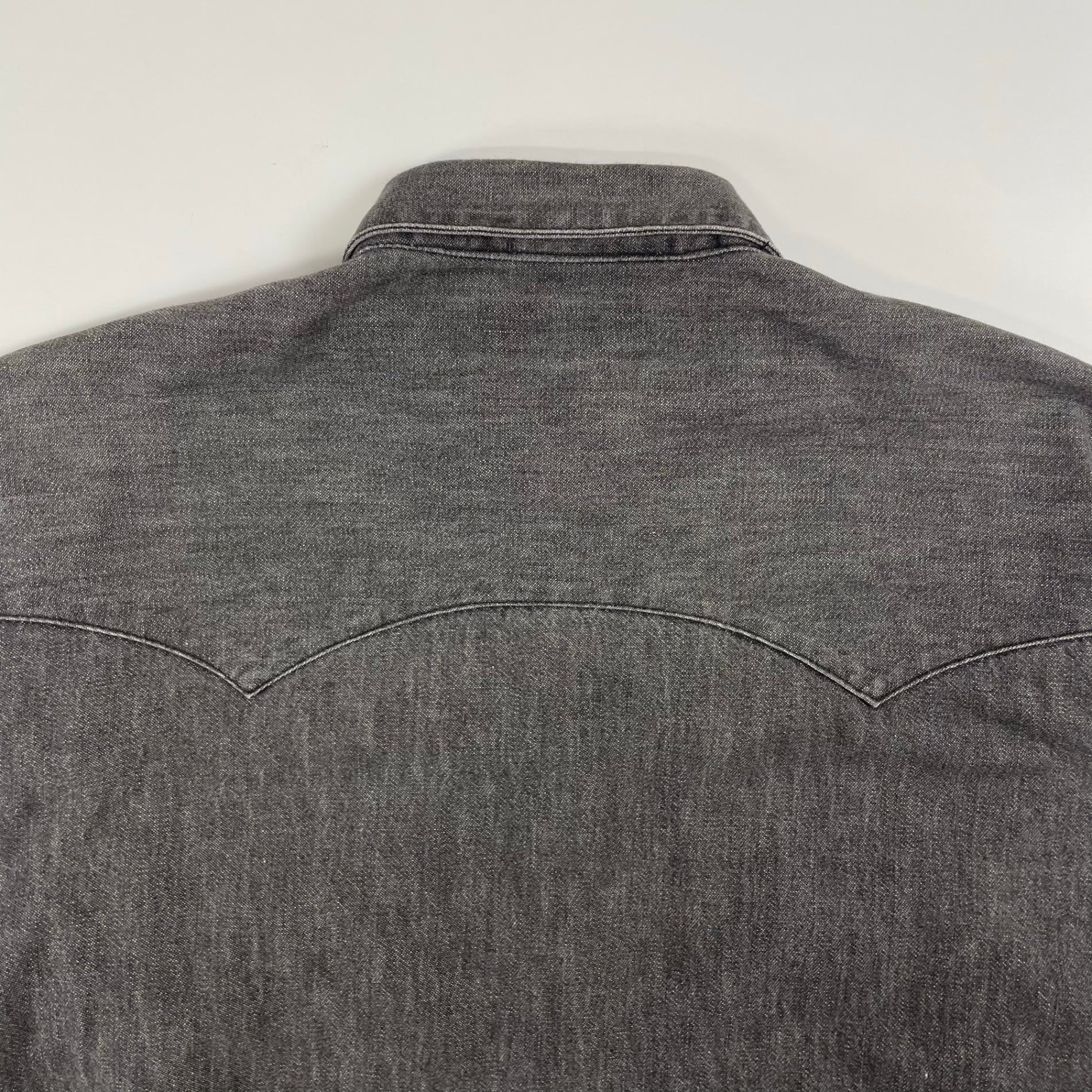 Ralph Lauren / USA製90sブラックデニムシャツ SIZE：8