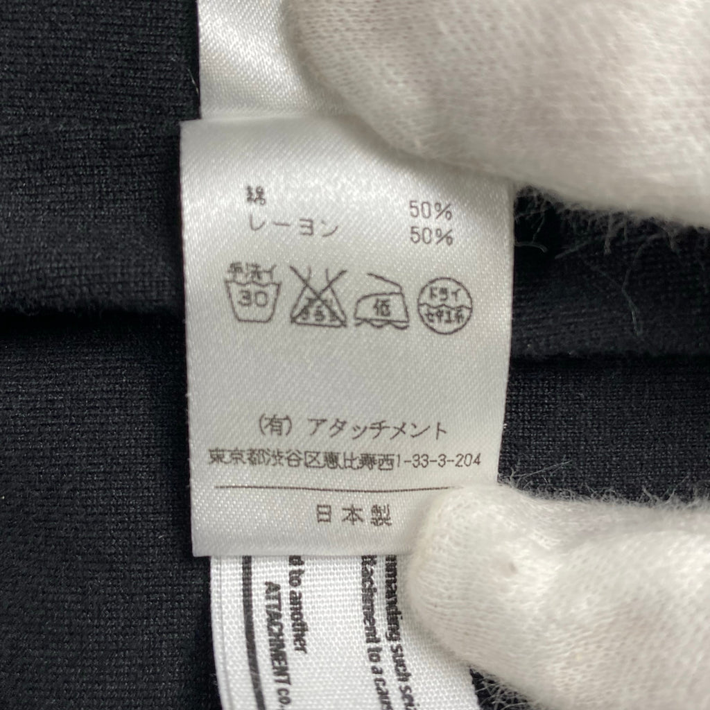 ATTACHMENT アタッチメント / フラワー＆ペイズリー ベスト ブラック SIZE:1(S程度)