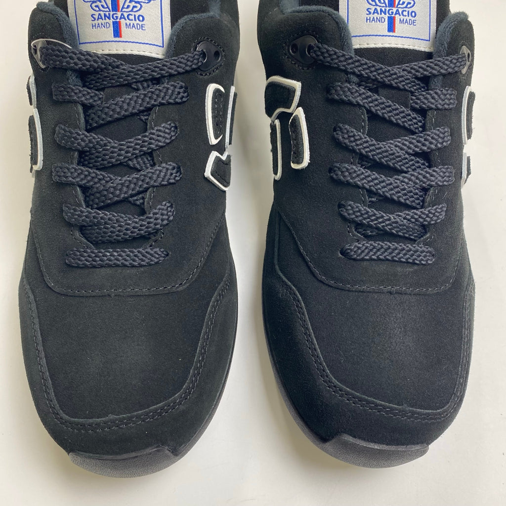 SANGACIO サンガッチョ / DRIVE ドライビングシューズ スニーカー ブラック 参考定価：22,500+tax SIZE:27cm