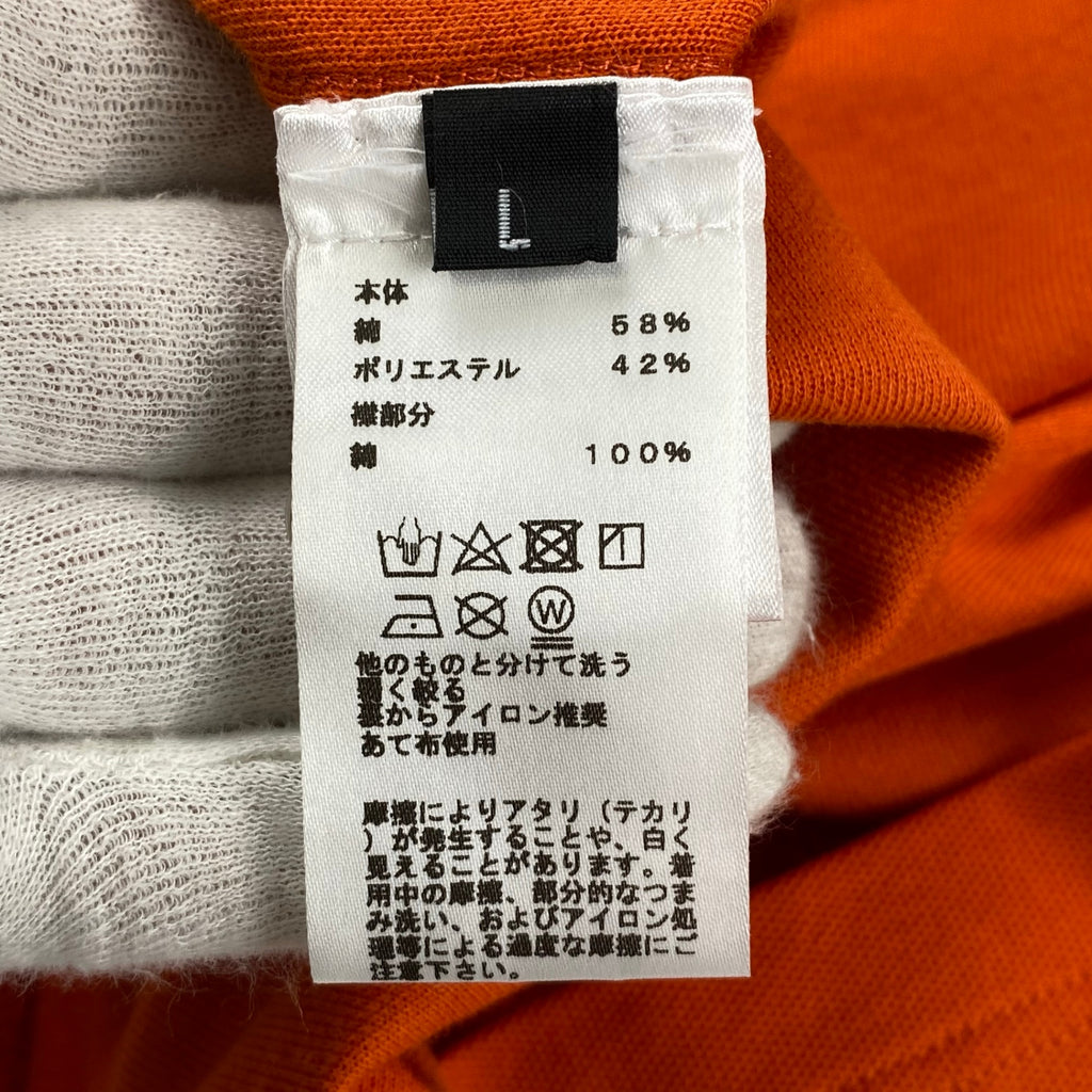 HERMES エルメス / セリエボタン ポロシャツ  SIZE：L