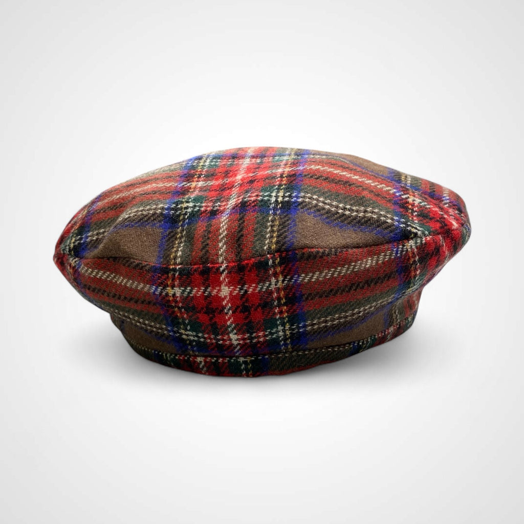 HEIHEI ヘイヘイ / チェック柄 ベレー帽 原宿系 加藤翔平