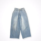 AALTO / タックワイドデニムパンツ 参考定価：55,000程度 SIZE:W68