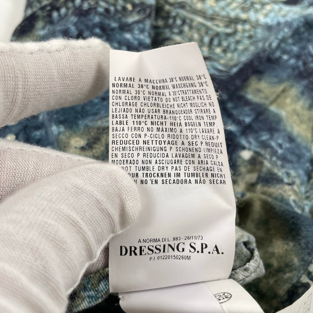 ROBERTA SCARPA / 総柄カットソーシャツ 参考定価：50,000程度 SIZE:42