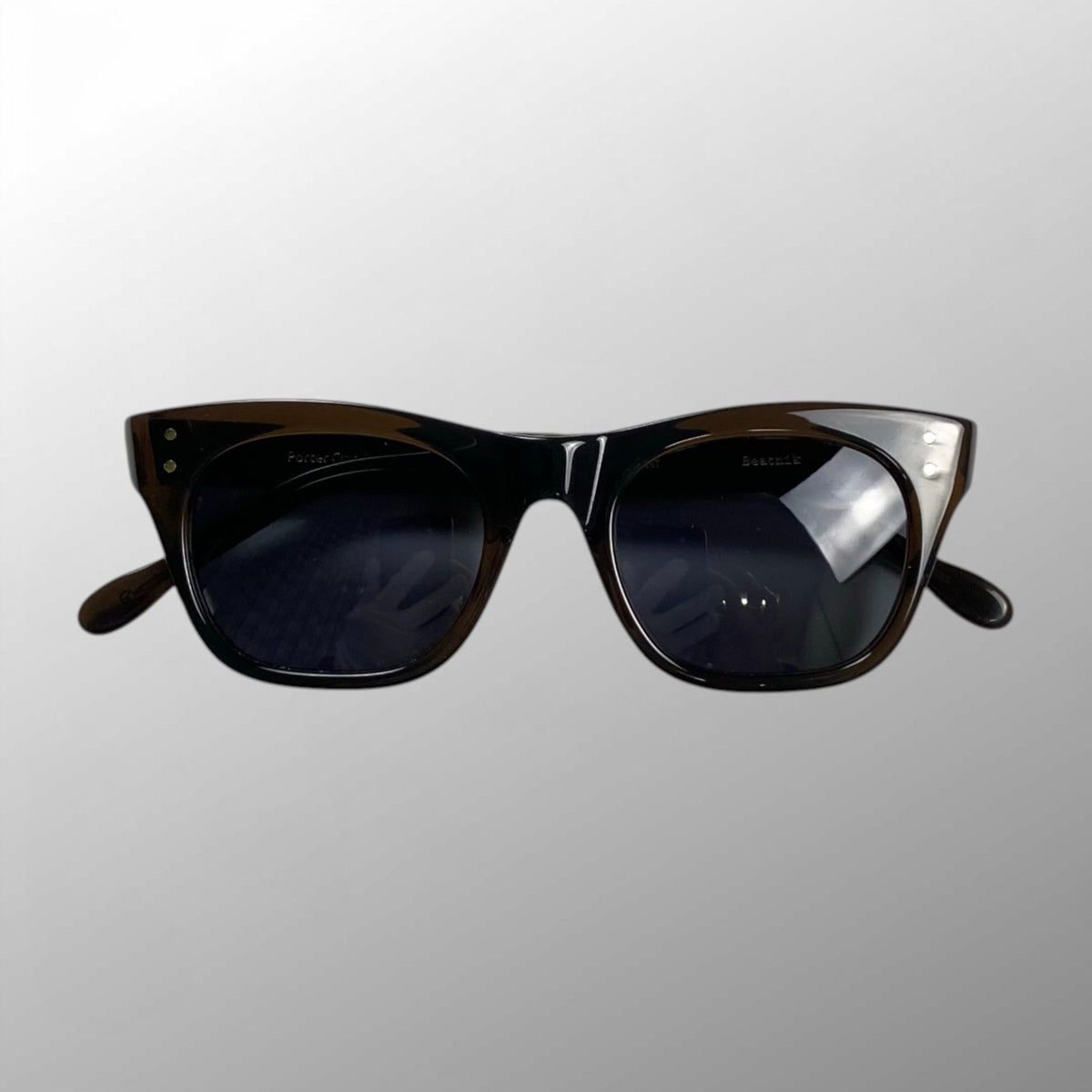 Porter Classics × 金子眼鏡 / SUNGLASSES BEATNIK COLLECTION サングラス ブラウンフレーム  参考定価：47,500+tax