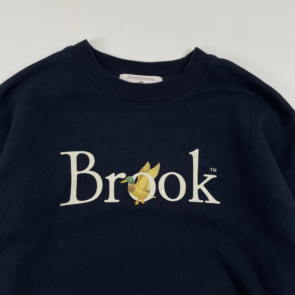 Brook ブルック / 25AW duck＆Logo スウェット SIZE：S