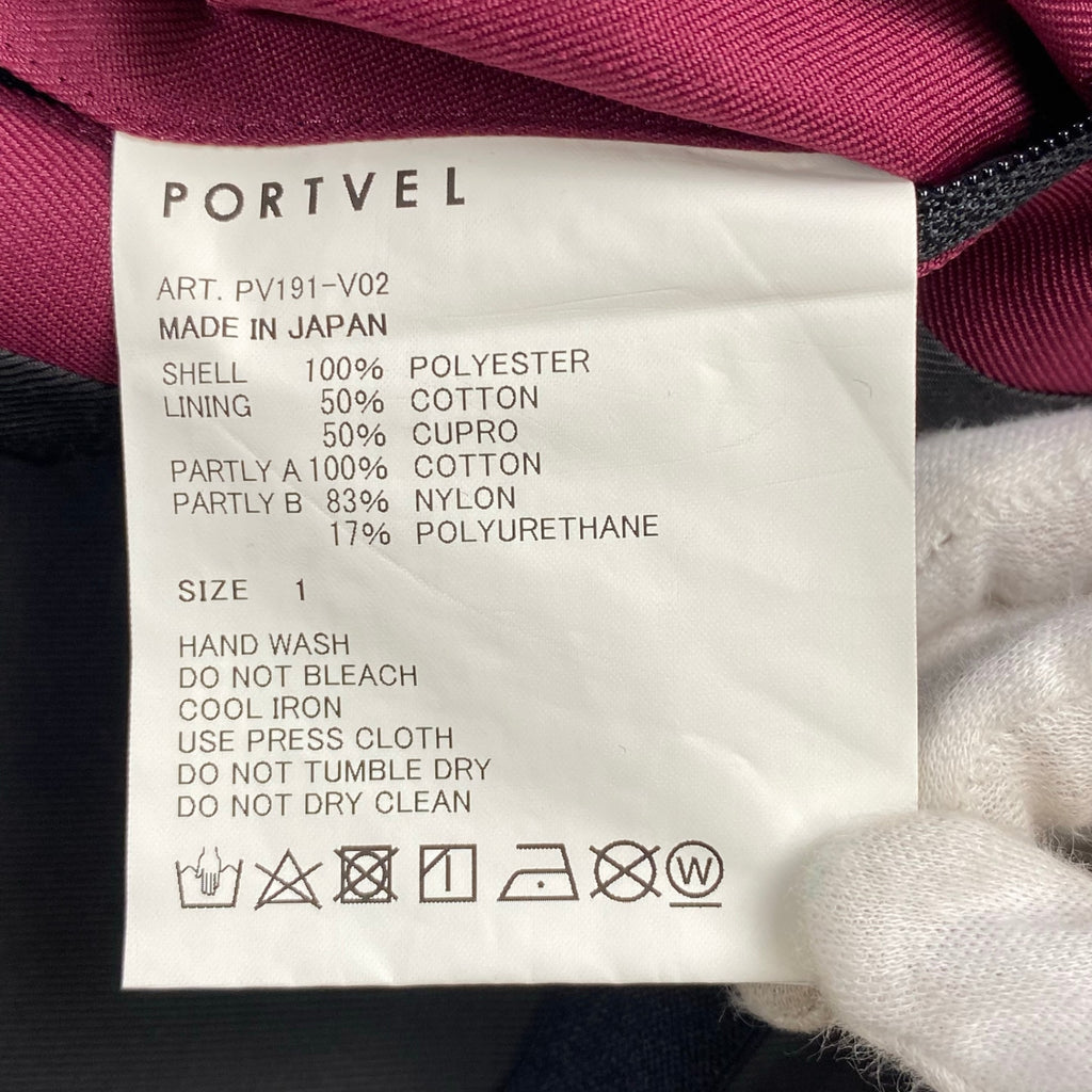 PORTVEL ポートヴェル / WORK VEST PV191-V02 参考定価：37,000+tax SIZE:1(L程度)