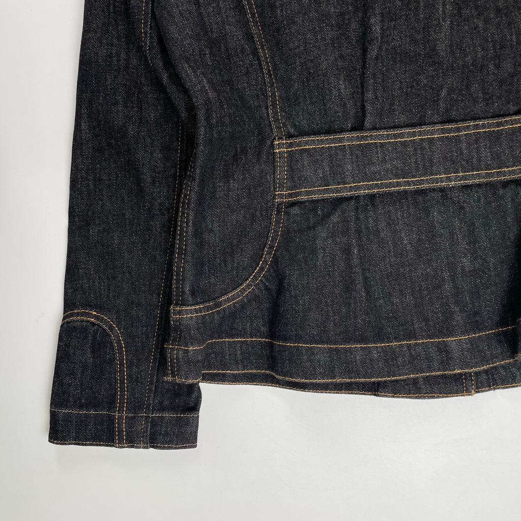 SONIA by SONIA RYKIEL ソニア バイ ソニアリキエル / ビッグボタン タイトデニムジャケット 参考定価：40,000程度 SIZE:40