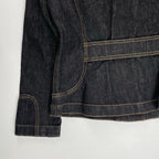 SONIA by SONIA RYKIEL ソニア バイ ソニアリキエル / ビッグボタン タイトデニムジャケット 参考定価：40,000程度 SIZE:40