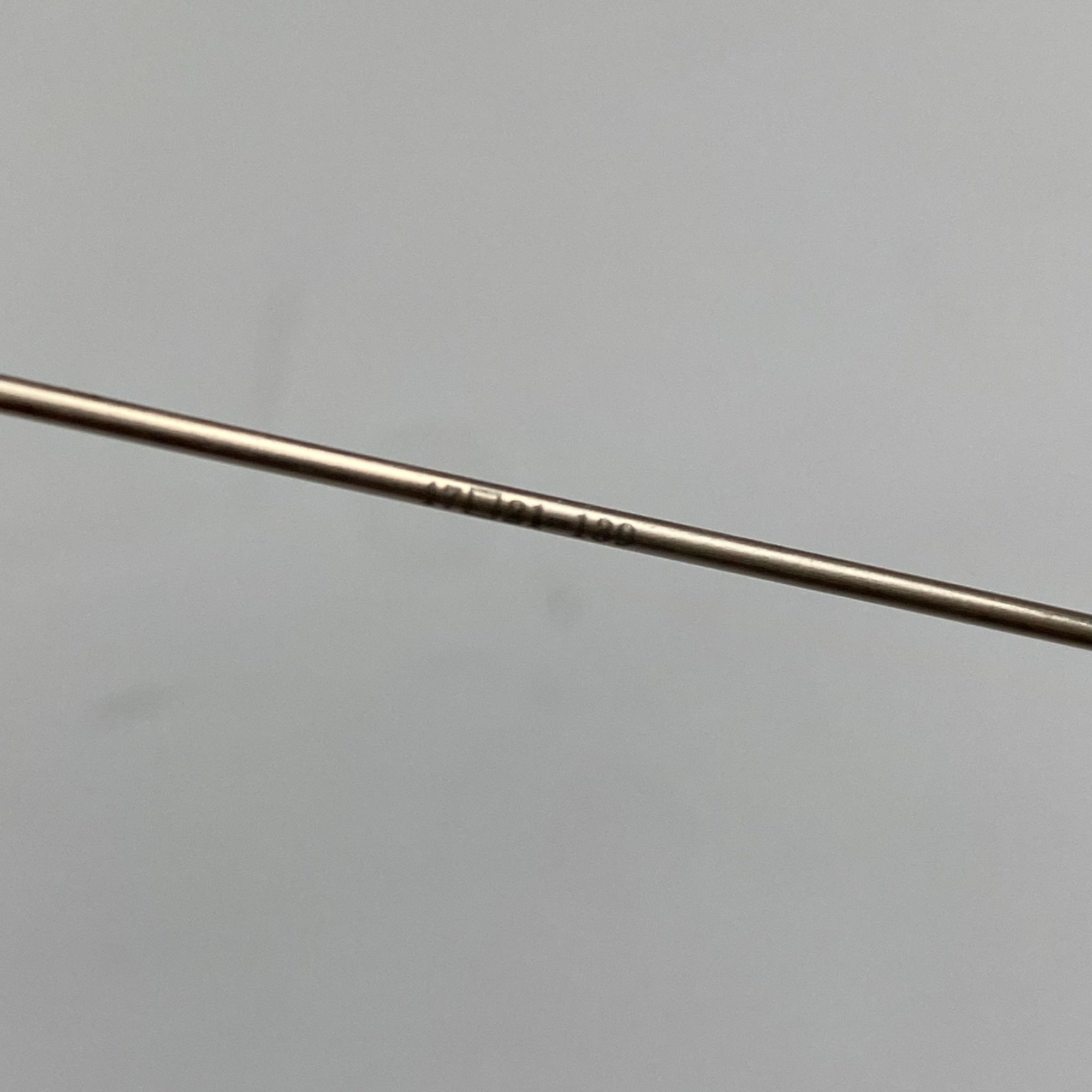 金子眼鏡 「メタルシリーズ」 / オーバルメタル 度なしクリアレンズ 参考定価：46,000+tax SIZE:47□121-139