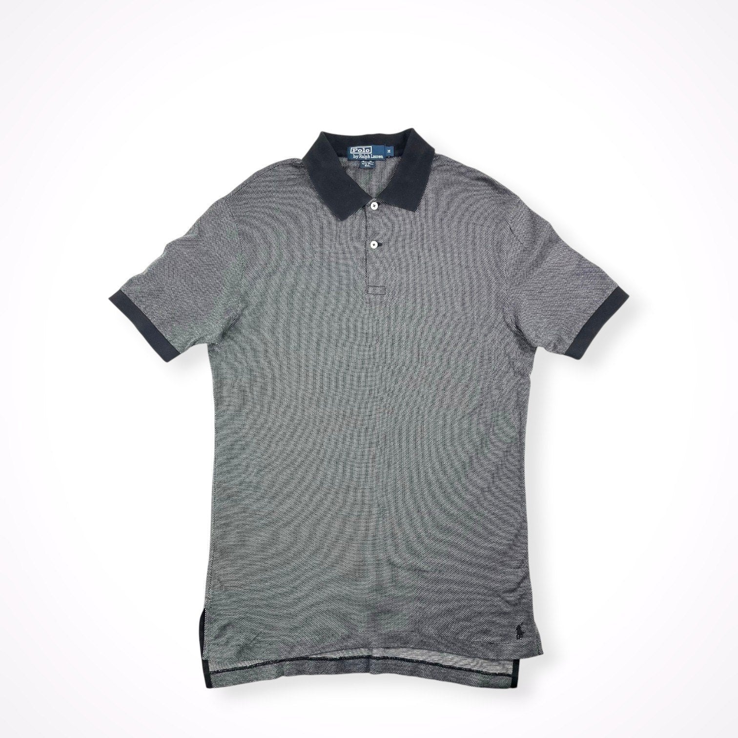 Polo by Ralph lauren / 90s 裾ポニー ピマコットンポロシャツ SIZE：M